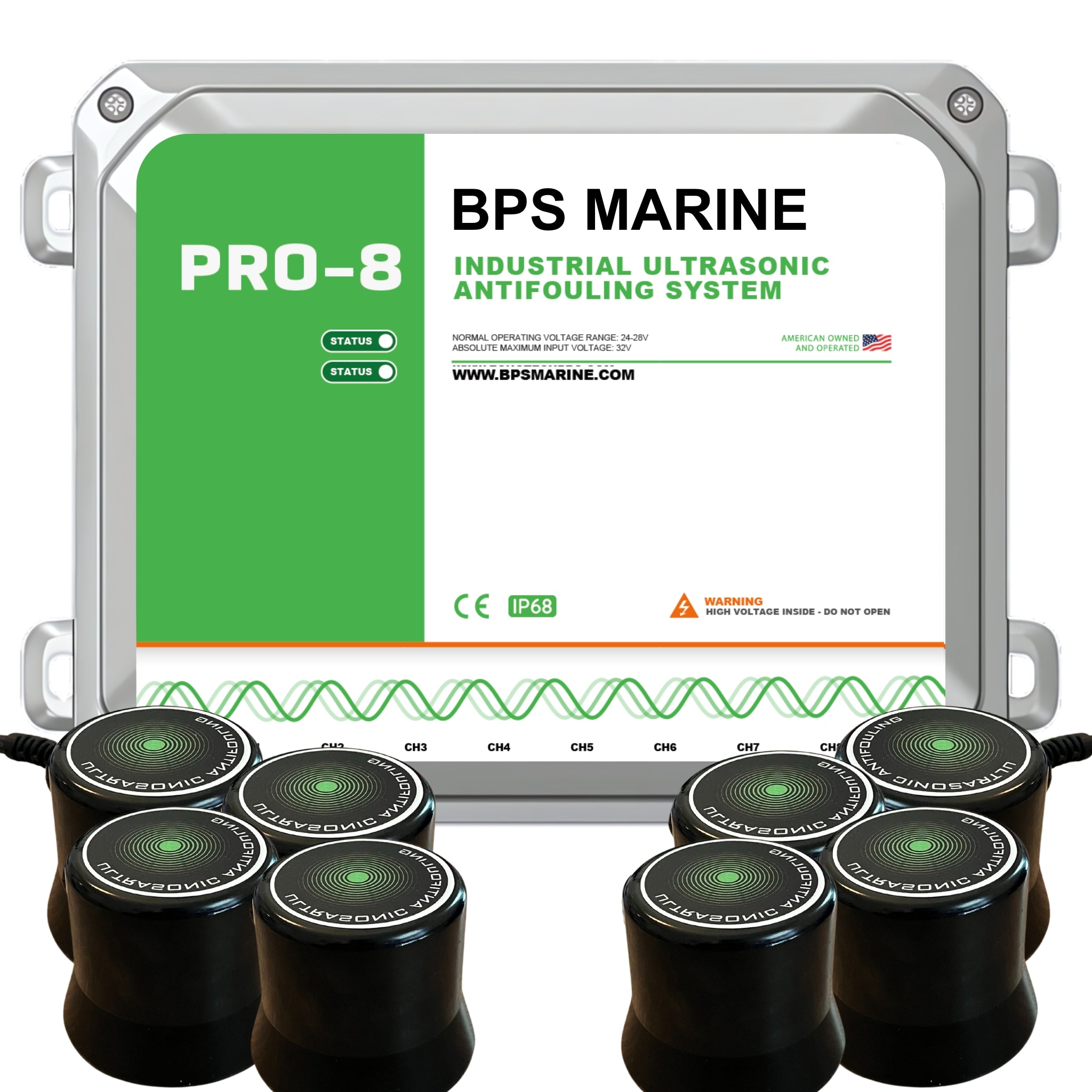Sistema antiincrustante ultrasónico PRO-8